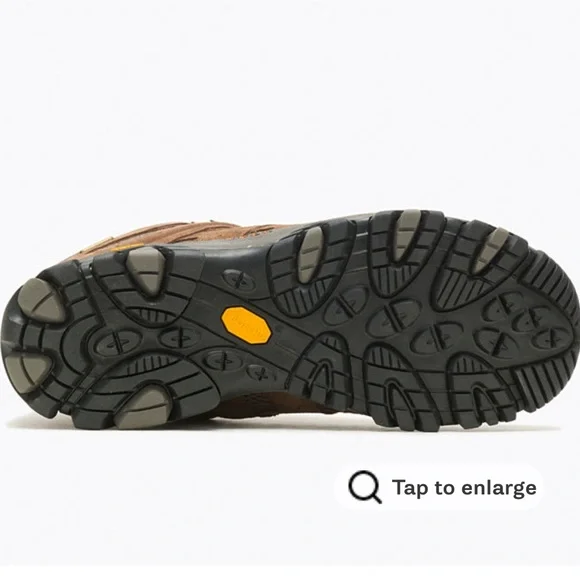MERRELL MENS MOAB 3 MID WATERPROOF HIKING BOOTS - Picture 11 of 15